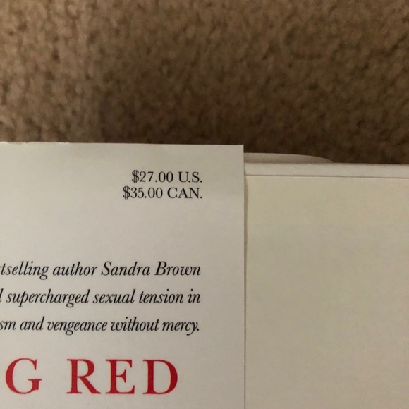 Sandra Brown -SEEING RED and TAILSPIN & LETHAL - Picture 6 of 14